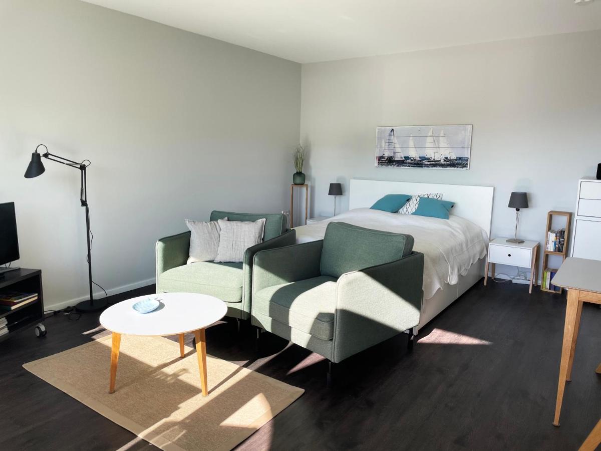 Ferienwohnung Yachthafen-Foerdeblick Glücksburg Exterior foto